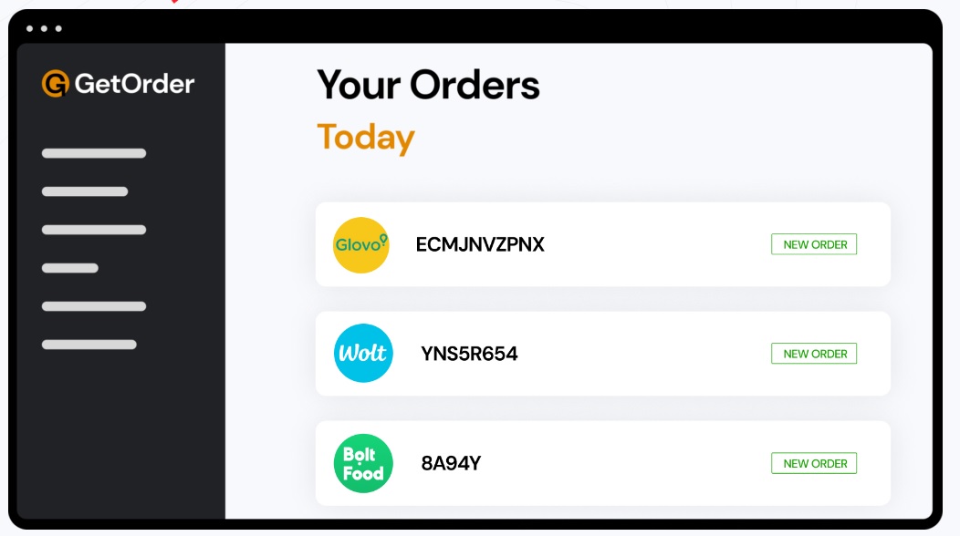 Optimizirajte Vaš Restoranski Posao: Integracija Glovo, Wolt i Bolt Food Platformi sa POS Sustavom putem GetOrder