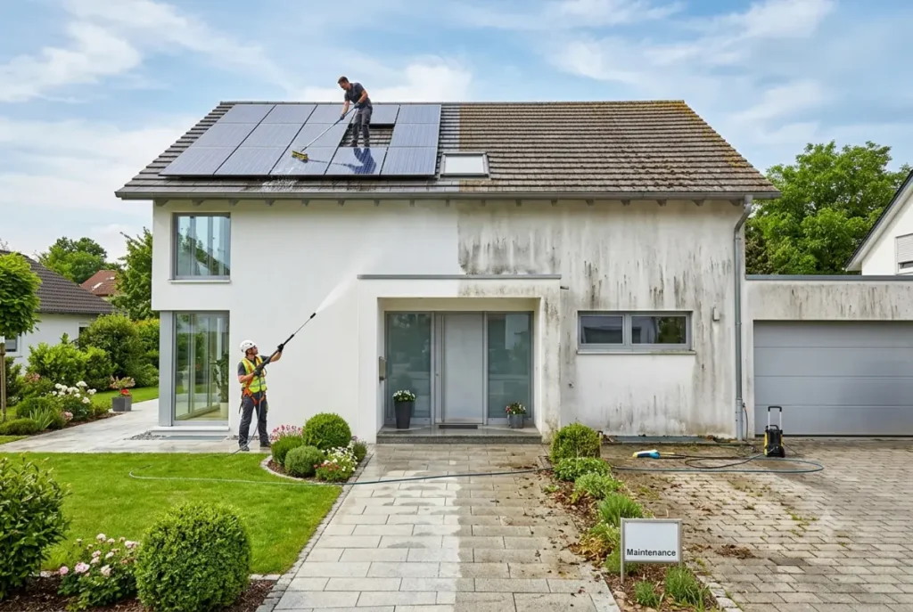 čišćenje fasade i solarnih panela